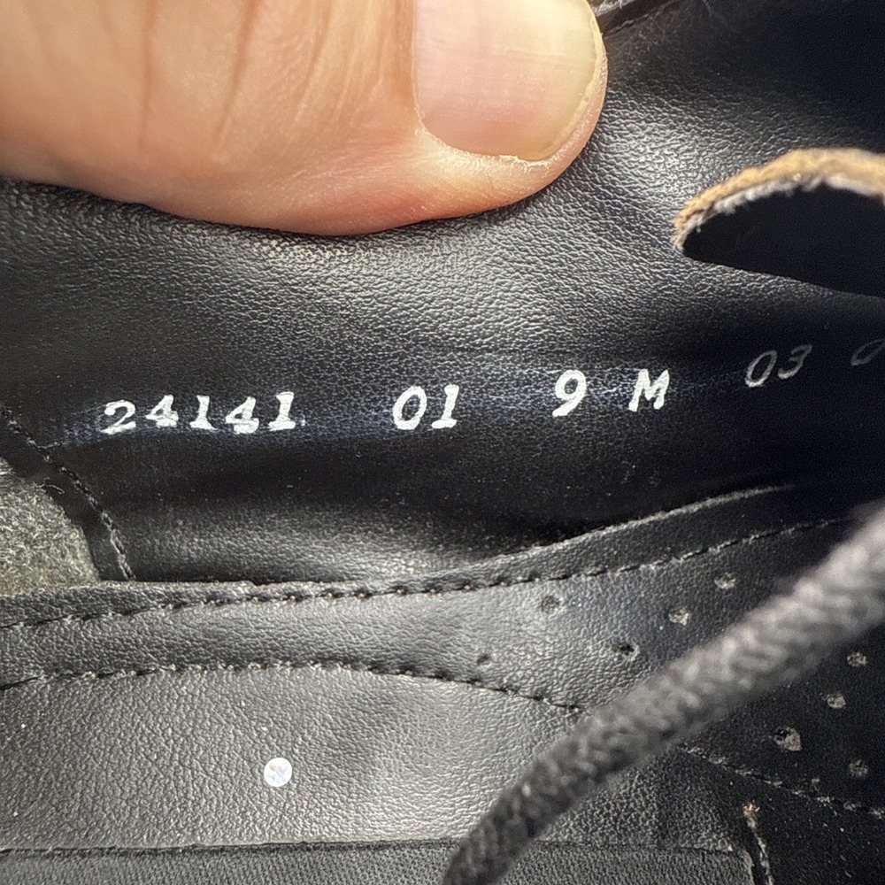 Stacy Adams Leather Uppers & Leather Sole 9 M Black Oxford Made In India #31 - Picture 9 of 9